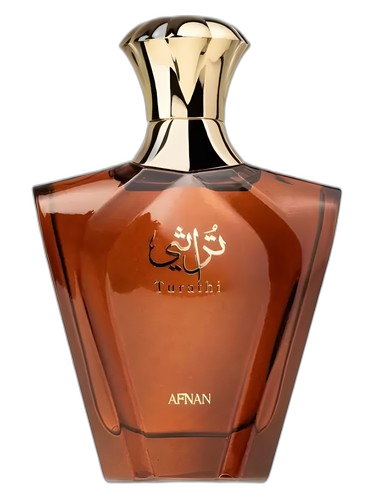 Afnan Turathi Brown perfume bottle