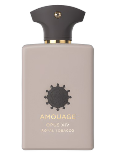 Amouage Opus XIV – Royal Tobacco perfume bottle