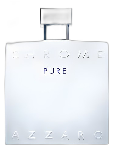 Azzaro Chrome Pure perfume bottle