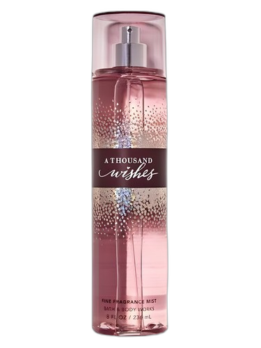 Bath & Body Works A Thousand Wishes perfume bottle