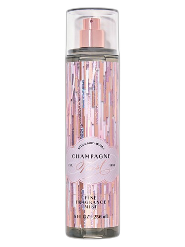 Bath & Body Works Champagne Toast perfume bottle