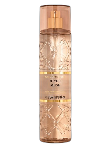 Bath & Body Works If You Musk perfume bottle