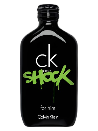 Calvin Klein CK One Shock For Him perfume bottle