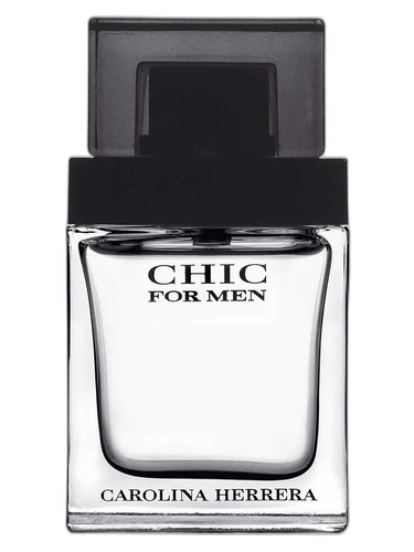 Carolina Herrera Chic For Men perfume bottle
