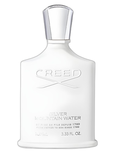 Creed Silver Mountain Water perfume bottle