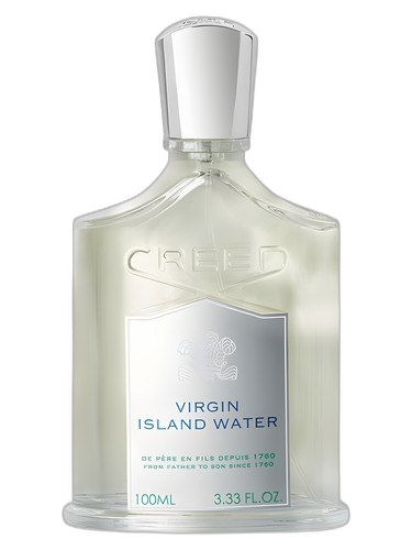 Creed Virgin Island Water perfume bottle