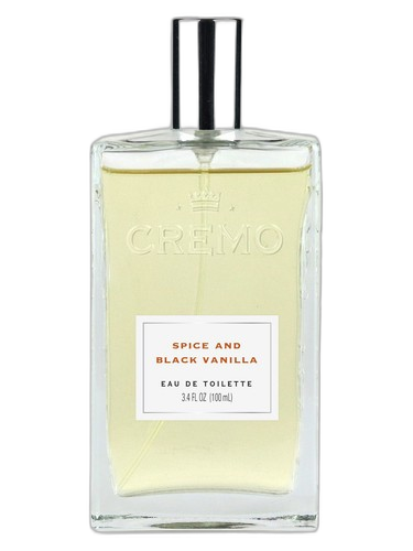 Cremo Spice & Black Vanilla perfume bottle