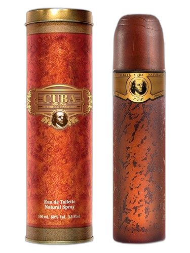 Cuba Paris Cuba Gold perfume bottle