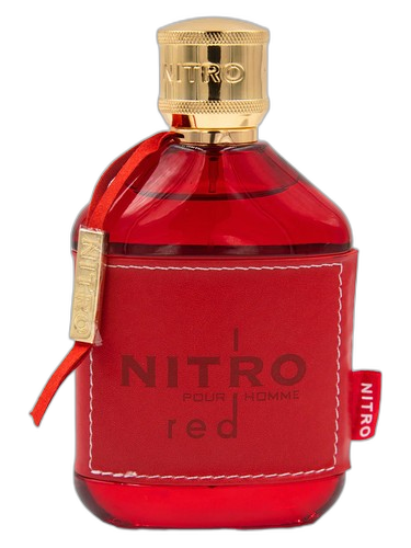 Dumont Nitro Red perfume bottle