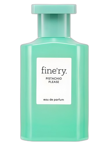 Fine'ry. Pistachio Please perfume bottle