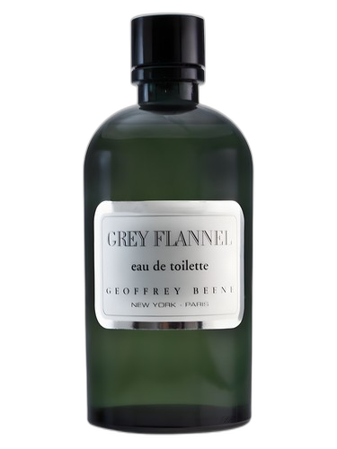 Geoffrey Beene Grey Flannel perfume bottle