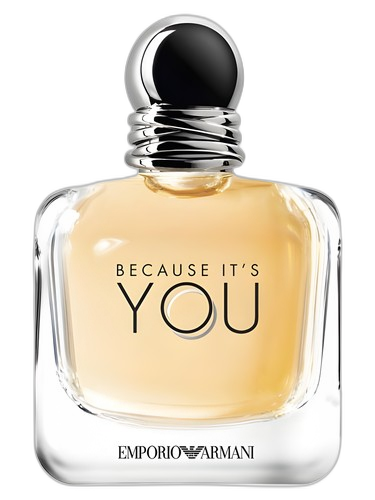 Giorgio Armani Emporio Armani Because It’s You perfume bottle