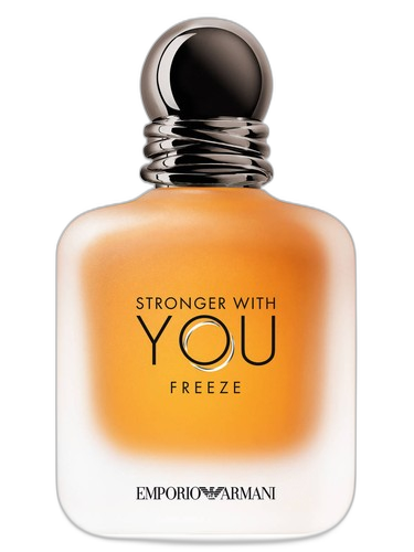 Giorgio Armani Emporio Armani Stronger With You Freeze perfume bottle
