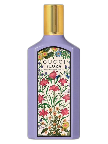Gucci Flora Gorgeous Magnolia perfume bottle