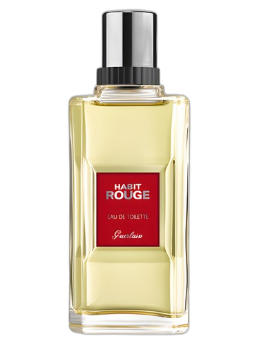 Guerlain Habit Rouge Eau de Toilette perfume bottle