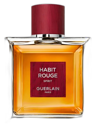 Guerlain Habit Rouge Spirit perfume bottle