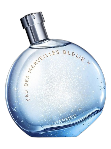 Hermès Eau des Merveilles Bleue perfume bottle