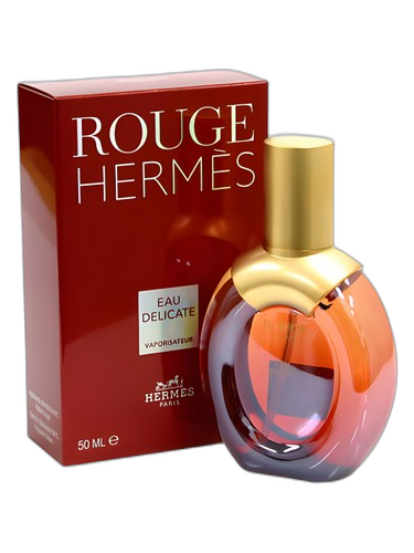 Hermès Rouge Hermes Eau Delicate perfume bottle