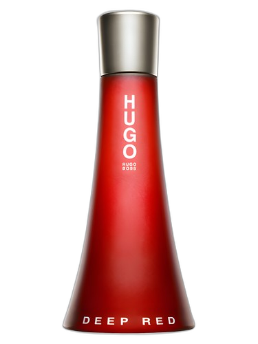 Hugo Boss Deep Red perfume bottle