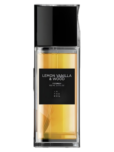 In The Box Lemon Vanilla & Wood perfume bottle