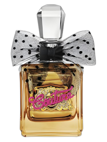 Juicy Couture Viva la Juicy Gold Couture perfume bottle