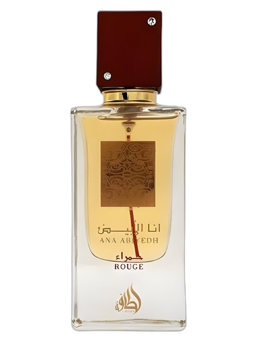 Lattafa Perfumes Ana Abiyedh Rouge perfume bottle