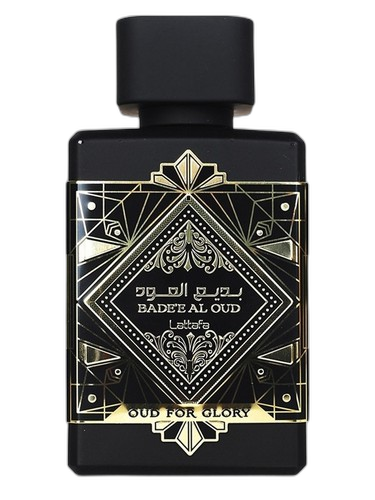 Lattafa Perfumes Bade'e Al Oud Oud for Glory perfume bottle