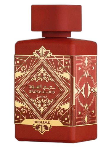 Lattafa Perfumes Bade'e Al Oud Sublime perfume bottle