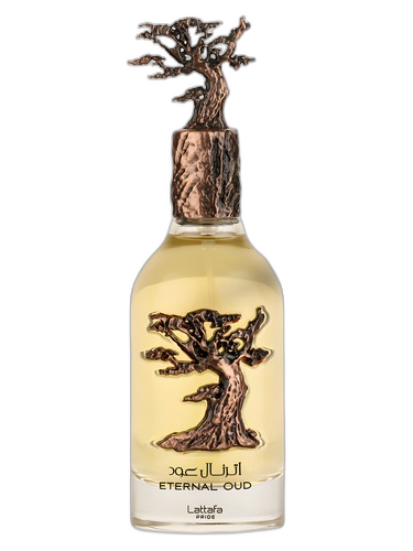 Lattafa Perfumes Eternal Oud perfume bottle
