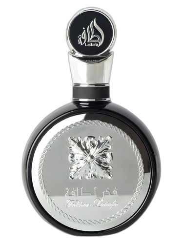 Lattafa Perfumes Fakhar Black perfume bottle