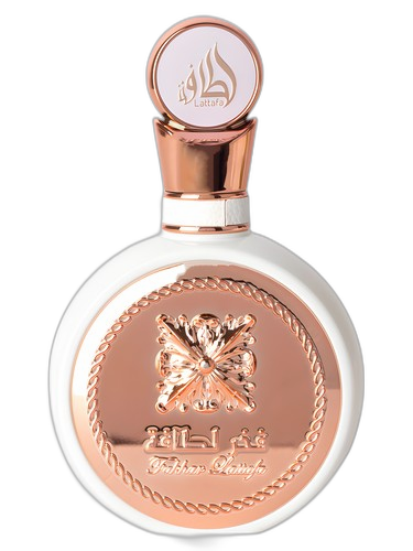 Lattafa Perfumes Fakhar Rose perfume bottle