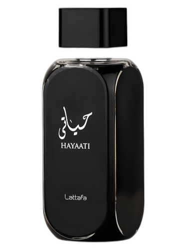 Lattafa Perfumes Hayaati perfume bottle