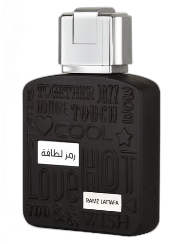 Lattafa Perfumes Ramz Lattafa Silver perfume bottle