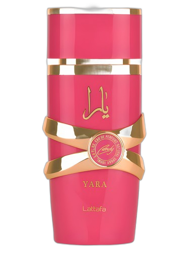 Lattafa Perfumes Yara Candy perfume bottle