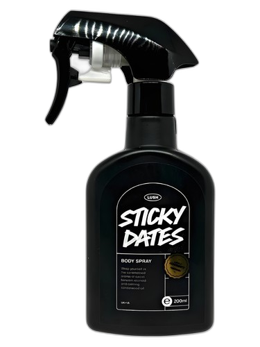 Lush Sticky Dates perfume bottle