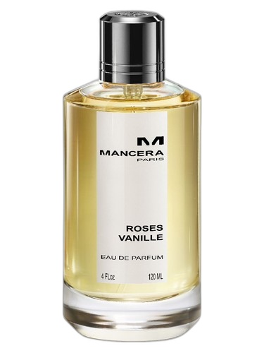 Mancera Roses Vanille perfume bottle