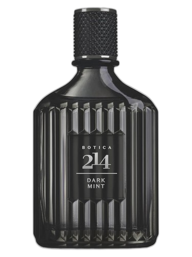 O Boticário Botica 214 Dark Mint perfume bottle