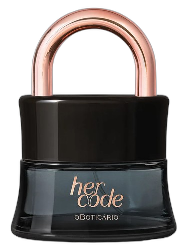 O Boticário Her Code perfume bottle