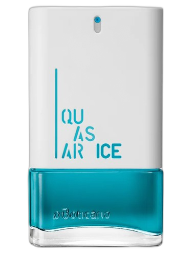 O Boticário Quasar Ice perfume bottle