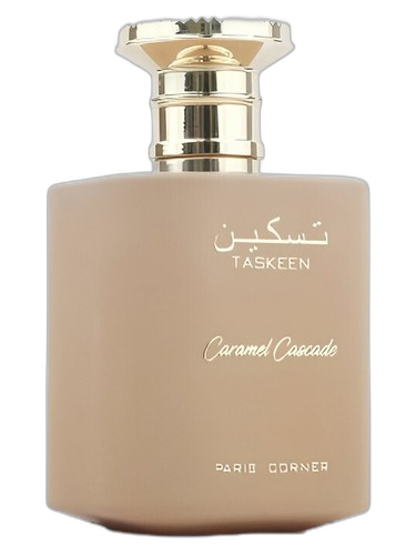 Paris Corner Taskeen Caramel Cascade perfume bottle