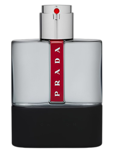 Prada Luna Rossa Carbon perfume bottle