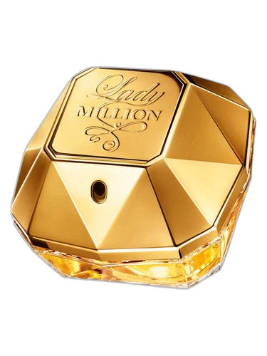 Rabanne Lady Million perfume bottle