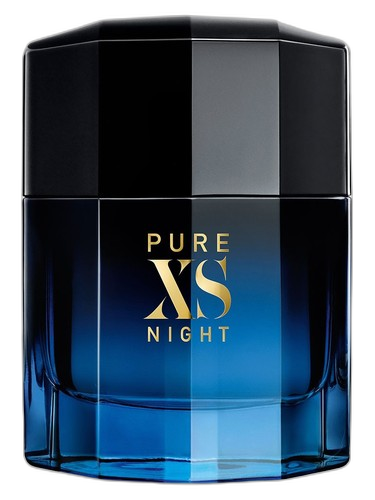 Rabanne Pure XS Night perfume bottle