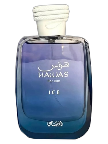 Rasasi Hawas Ice for Him perfume bottle