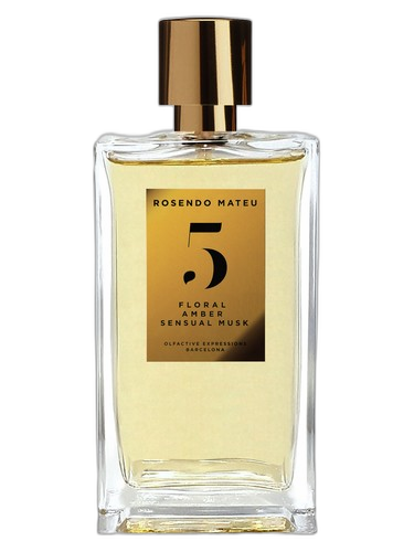 Rosendo Mateu Olfactive Expressions Rosendo Mateu Nº 5 Floral, Amber, Sensual Musk perfume bottle