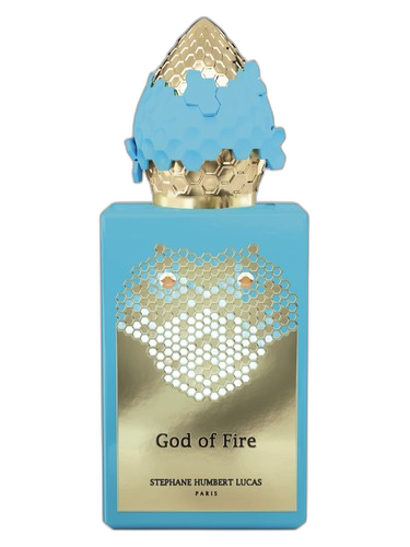 Stéphane Humbert Lucas 777 God of Fire perfume bottle
