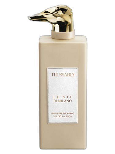 Trussardi Limitless Shopping Via della Spiga perfume bottle
