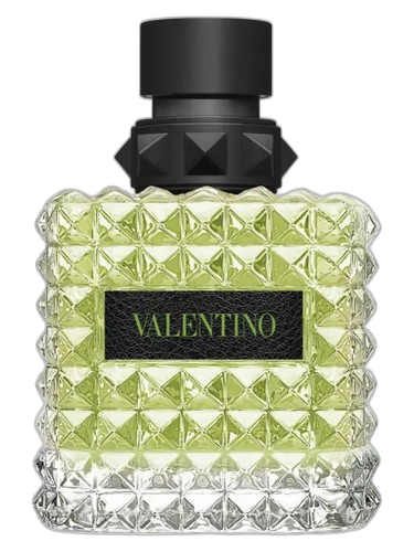 Valentino Valentino Donna Born in Roma Green Stravaganza perfume bottle