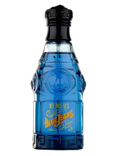 Versace Blue Jeans perfume bottle