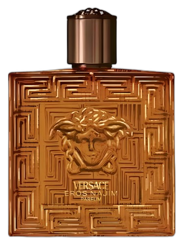 Versace Eros Najim perfume bottle